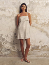Load image into Gallery viewer, Puglia Stripes Mini Dress - Navy