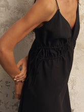 Load image into Gallery viewer, Sofia Ties Maxi Dress - Black