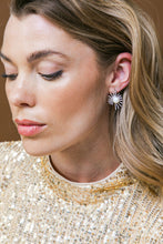 Load image into Gallery viewer, COUTURE PEARL FLOWER EARRINGS