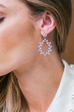 Load image into Gallery viewer, CHARLOTTE FLORAL DROP EARRINGS
