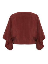 Load image into Gallery viewer, Lucid Knot Top - Burgundy