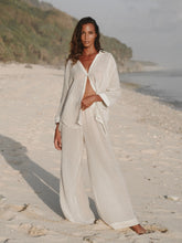 Load image into Gallery viewer, Voyage Set - Khaki Green Stripes