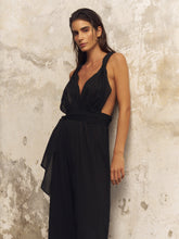 Load image into Gallery viewer, Wrap Your Way Jumpsuit - Black