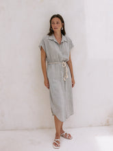 Load image into Gallery viewer, Zaya Shirt Dress - Gray