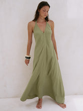 Load image into Gallery viewer, Zoe Maxi Dress - Khaki Green