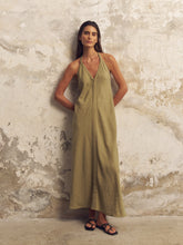 Load image into Gallery viewer, Zoe Maxi Dress - Khaki Green