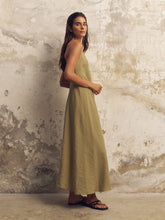 Load image into Gallery viewer, Zoe Maxi Dress - Khaki Green