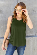 Load image into Gallery viewer, Basic Bae Full Size Round Neck Curved Hem Tank