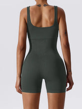 Load image into Gallery viewer, Basic Bae Ribbed Sleeveless Active Romper