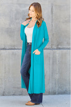 Load image into Gallery viewer, Basic Bae Full Size Open Front Long Sleeve Cover Up