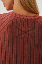 Load image into Gallery viewer, Basic Bae Full Size Ribbed Thumbhole Sleeve T-Shirt