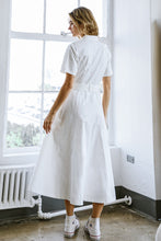 Load image into Gallery viewer, LUCKY ME WOVEN MIDI DRESS
