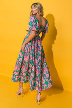 Load image into Gallery viewer, RUN TOWARDS LOVE POPLIN ANKLE DRESS