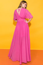 Load image into Gallery viewer, YOU FOUND MY HEART WOVEN MAXI DRESS