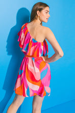 Load image into Gallery viewer, CAPTIVATING GLOW WOVEN MINI DRESS