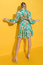 Load image into Gallery viewer, FAIRYTALE LOVE SATIN MINI DRESS