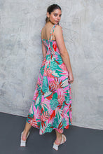 Load image into Gallery viewer, SWEETNESS AND SUNSHINE POPLIN MIDI DRESS
