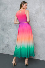 Load image into Gallery viewer, CATER TO YOU WOVEN MIDI DRESS