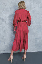 Load image into Gallery viewer, MY TIME TO SHINE WOVEN MIDI DRESS