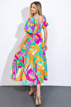 Load image into Gallery viewer, THE OBVIOUS CHOICE WOVEN MIDI DRESS