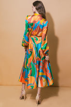 Load image into Gallery viewer, FOCUSED ON PRIORITIES WOVEN MIDI DRESS