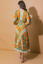 Load image into Gallery viewer, VISION OF CHARM WOVEN MIDI DRESS
