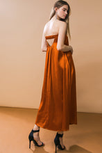 Load image into Gallery viewer, FROSTY ELEGANCE WOVEN MIDI DRESS