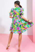 Load image into Gallery viewer, CONTAIN THE SUN POPLIN MINI DRESS