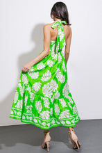 Load image into Gallery viewer, CAUSE A SCENE WOVEN MIDI DRESS