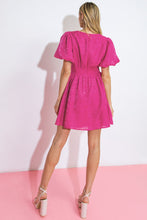 Load image into Gallery viewer, ALL IS CALM WOVEN MINI DRESS
