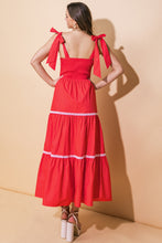 Load image into Gallery viewer, BETTER THAN EVER POPLIN MIDI DRESS