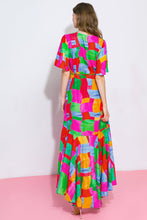 Load image into Gallery viewer, TALK ABOUT BEAUTY WOVEN HI-LO DRESS