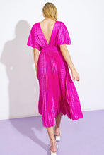 Load image into Gallery viewer, COWGIRL REPEAT SATIN MIDI DRESS