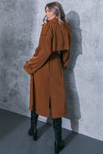 Load image into Gallery viewer, WOMEN ON THE MOON WOVEN TRENCH COAT
