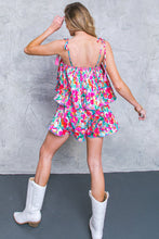 Load image into Gallery viewer, PUT A SPIN WOVEN ROMPER