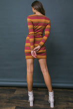 Load image into Gallery viewer, FLIRTATIOUS NATURE SWEATER MIDI DRESS