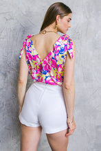 Load image into Gallery viewer, CHARMING COMMOTION WOVEN BODYSUIT