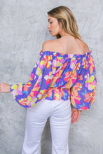Load image into Gallery viewer, HONESTLY TRUTHFULLY PURPLE WOVEN TOP