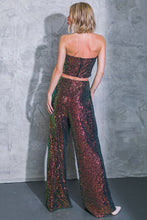 Load image into Gallery viewer, CHARMING COMPOSURE SEQUIN TOP AND BOTTOM SET