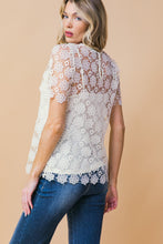 Load image into Gallery viewer, MELT MY HEART LACE TOP