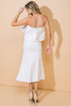 Load image into Gallery viewer, SUNSET STROLL WOVEN TWILL TOP AND SKIRT SET