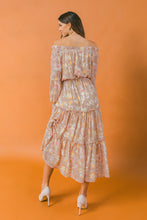 Load image into Gallery viewer, LOST IN THIS MOMENT WOVEN MIDI DRESS