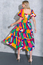Load image into Gallery viewer, FULL OF GRACE WOVEN MIDI DRESS