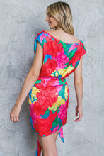 Load image into Gallery viewer, BLOOM SEASON WOVEN MINI DRESS