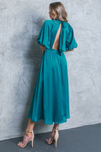 Load image into Gallery viewer, PETAL PROWESS WOVEN MIDI DRESS