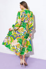 Load image into Gallery viewer, DESIRABLE STYLE WOVEN MIDI DRESS