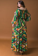Load image into Gallery viewer, TIME ROLLS BY WOVEN MAXI DRESS