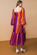Load image into Gallery viewer, EVERYTHING YOU NEEDED WOVEN MIDI DRESS