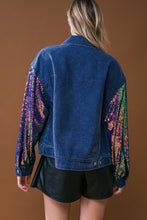 Load image into Gallery viewer, WALKING THE WALK DENIM JACKET