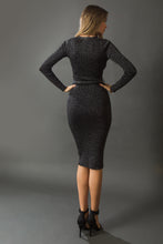 Load image into Gallery viewer, FOREVER IMPRESSED SWEATER MIDI DRESS